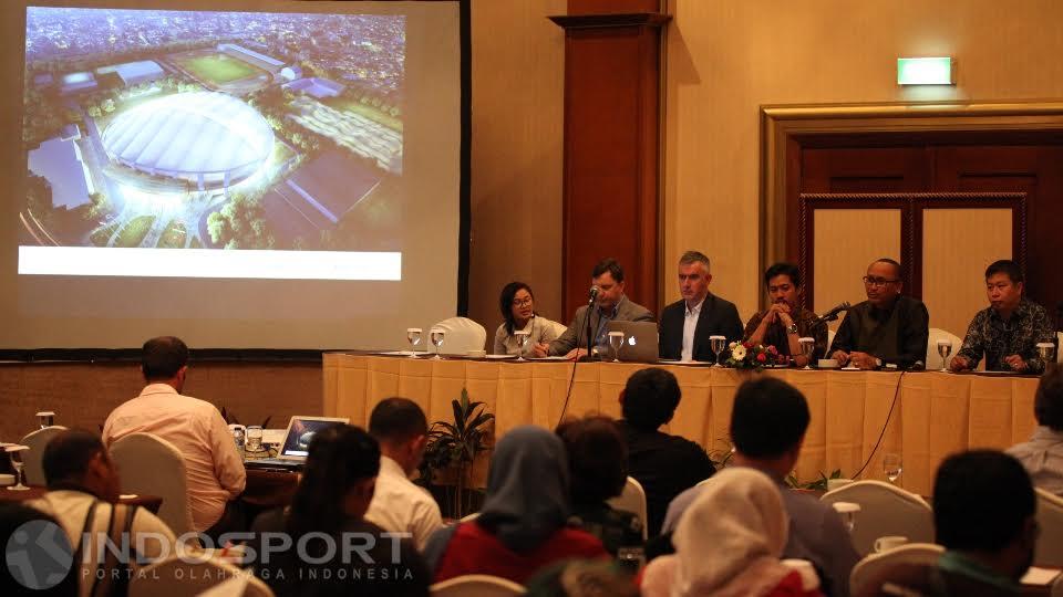 Pembangunan venue ini akan menelan biaya 40 juta dollar Amerika.